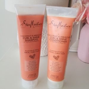 New Shea Moisture shampoo and conditioner